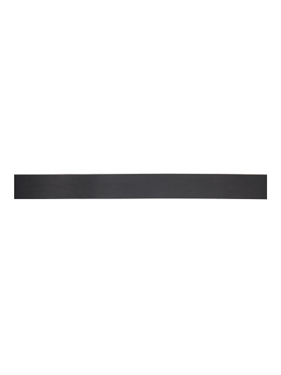 Yohji Yamamoto Black POUR HOMME Mat Soft Oil 35MM Plain Belt outlook