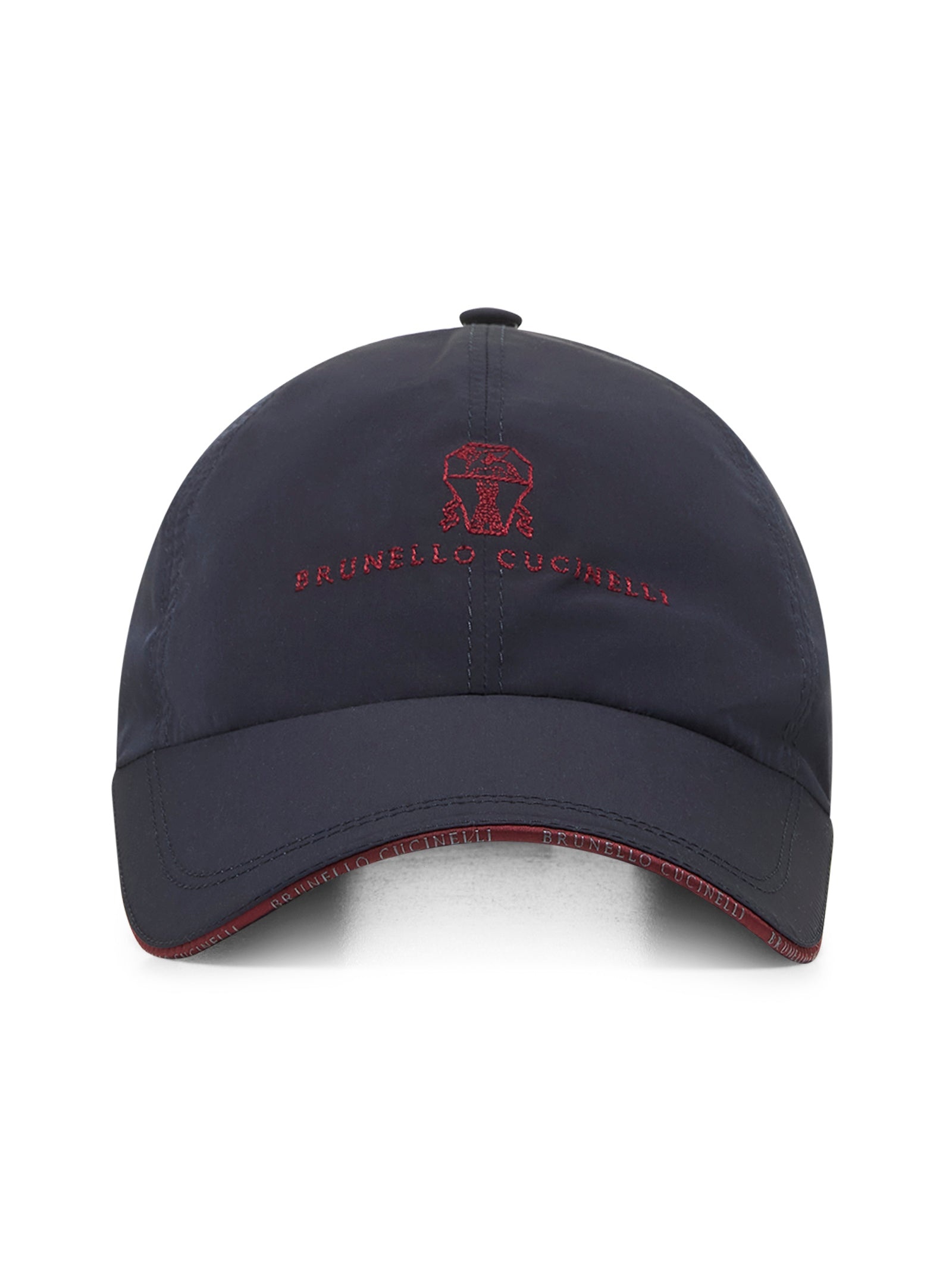 Blue microfibre logo Baseball cap - 1