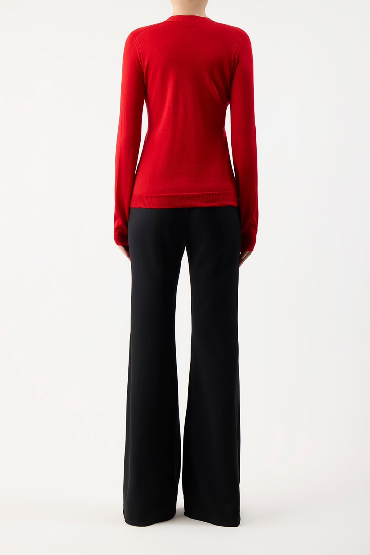 Tori Cardigan in Silk Cashmere - 4