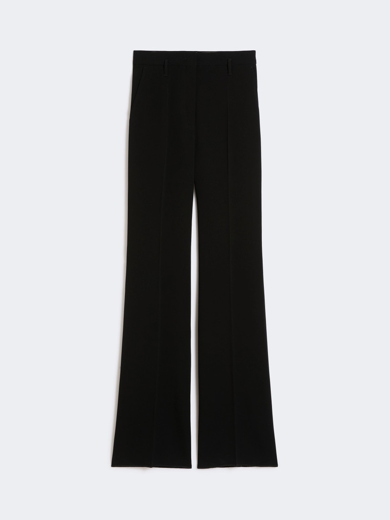 ALABAMA Flared cady trousers - BLACK 1