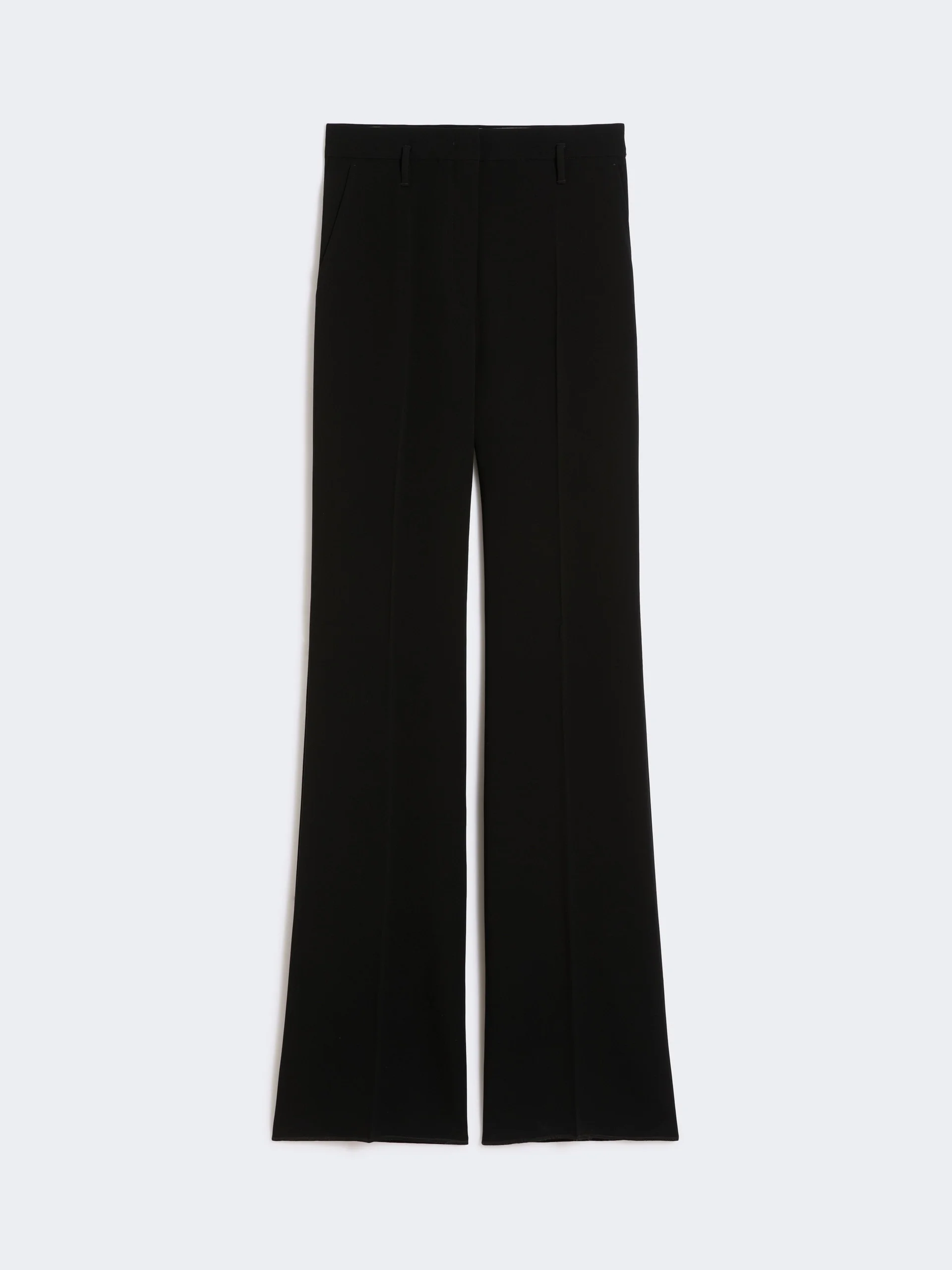 ALABAMA Flared cady trousers - BLACK - 1