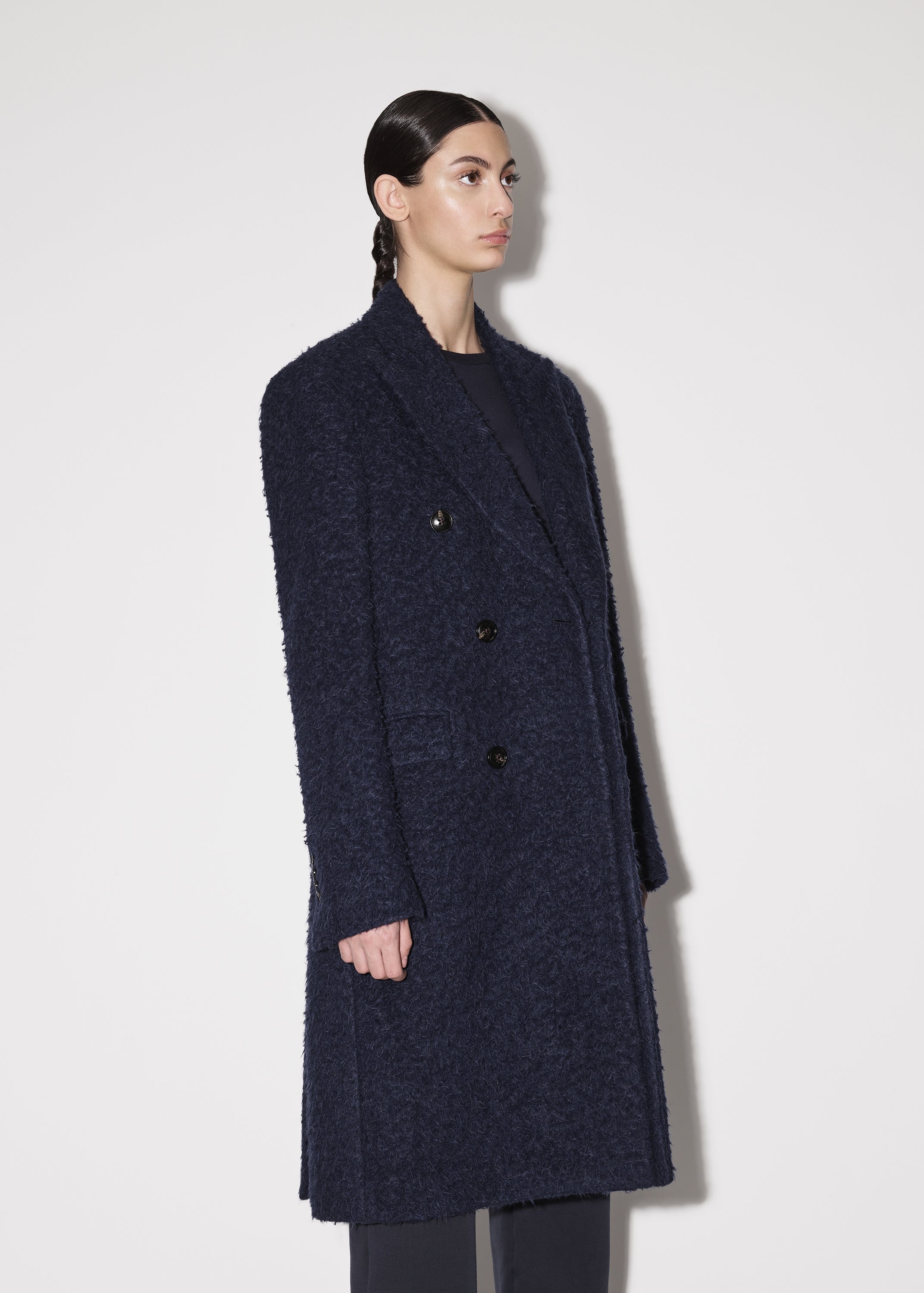 SINGLE BREASTED COAT - 4
