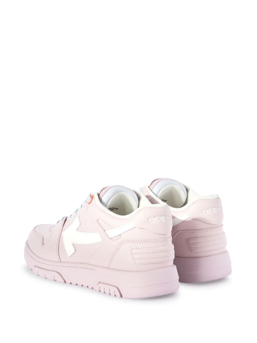 Out Of Office leather sneakers - 4