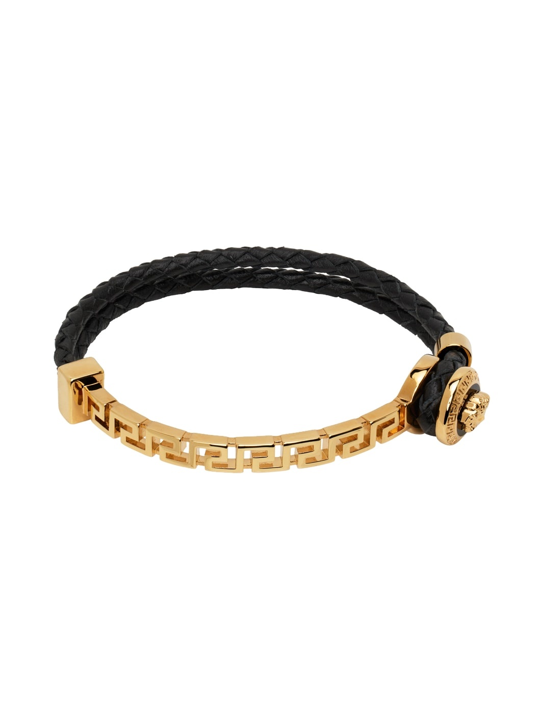 Black Greca Bracelet - 1