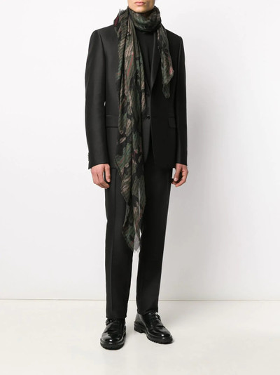 Valentino  camouflage print scarf outlook