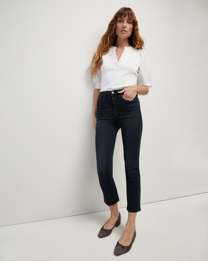 VERONICA BEARD CARLY KICK-FLARE JEAN outlook