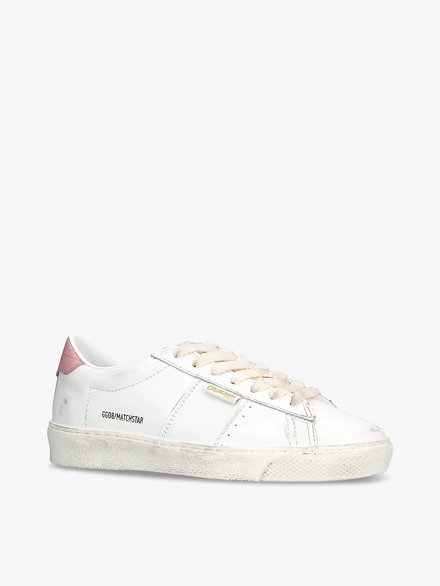 Matchstar 11985 leather low-top trainers - 3