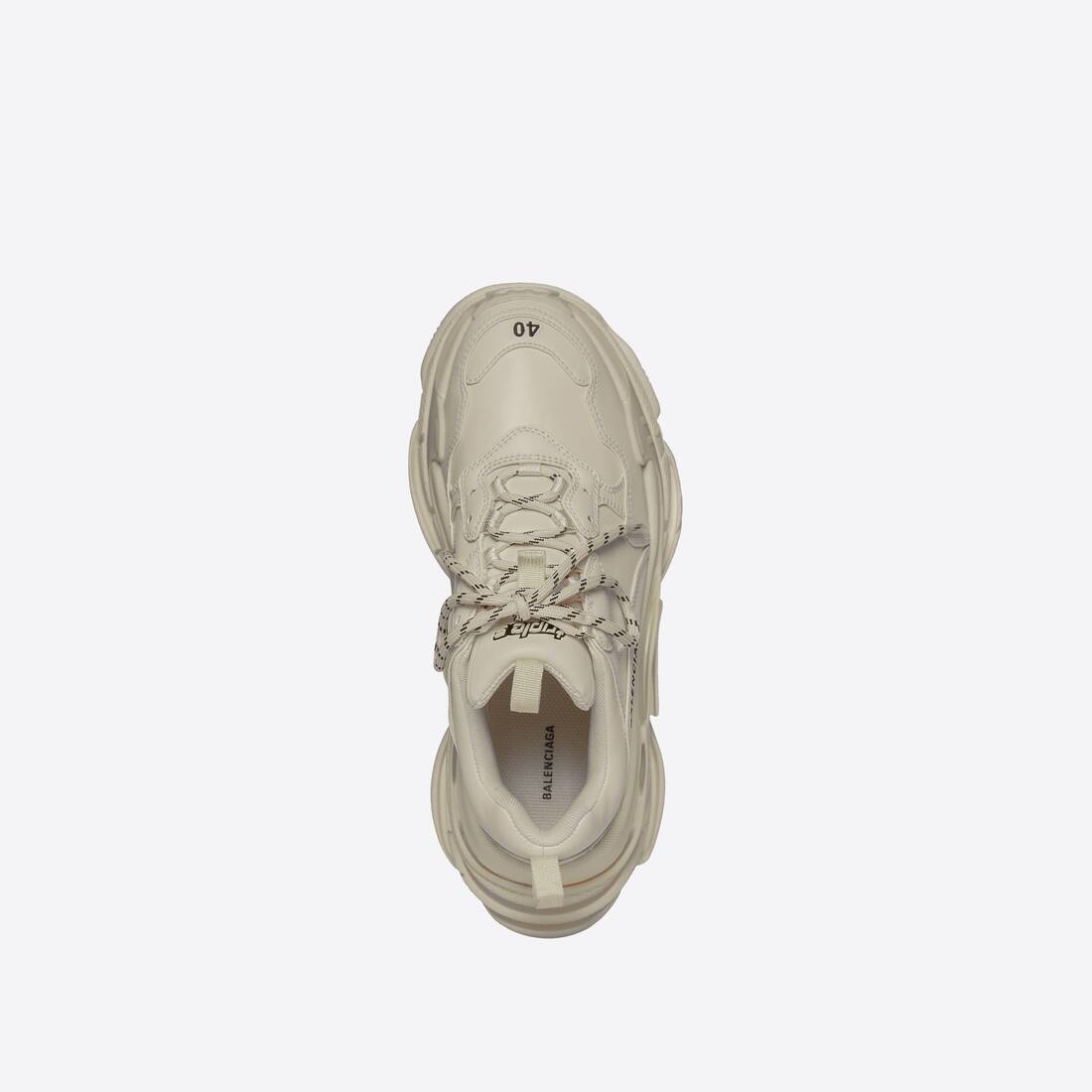 Men's Triple S Sneaker in Beige - 5