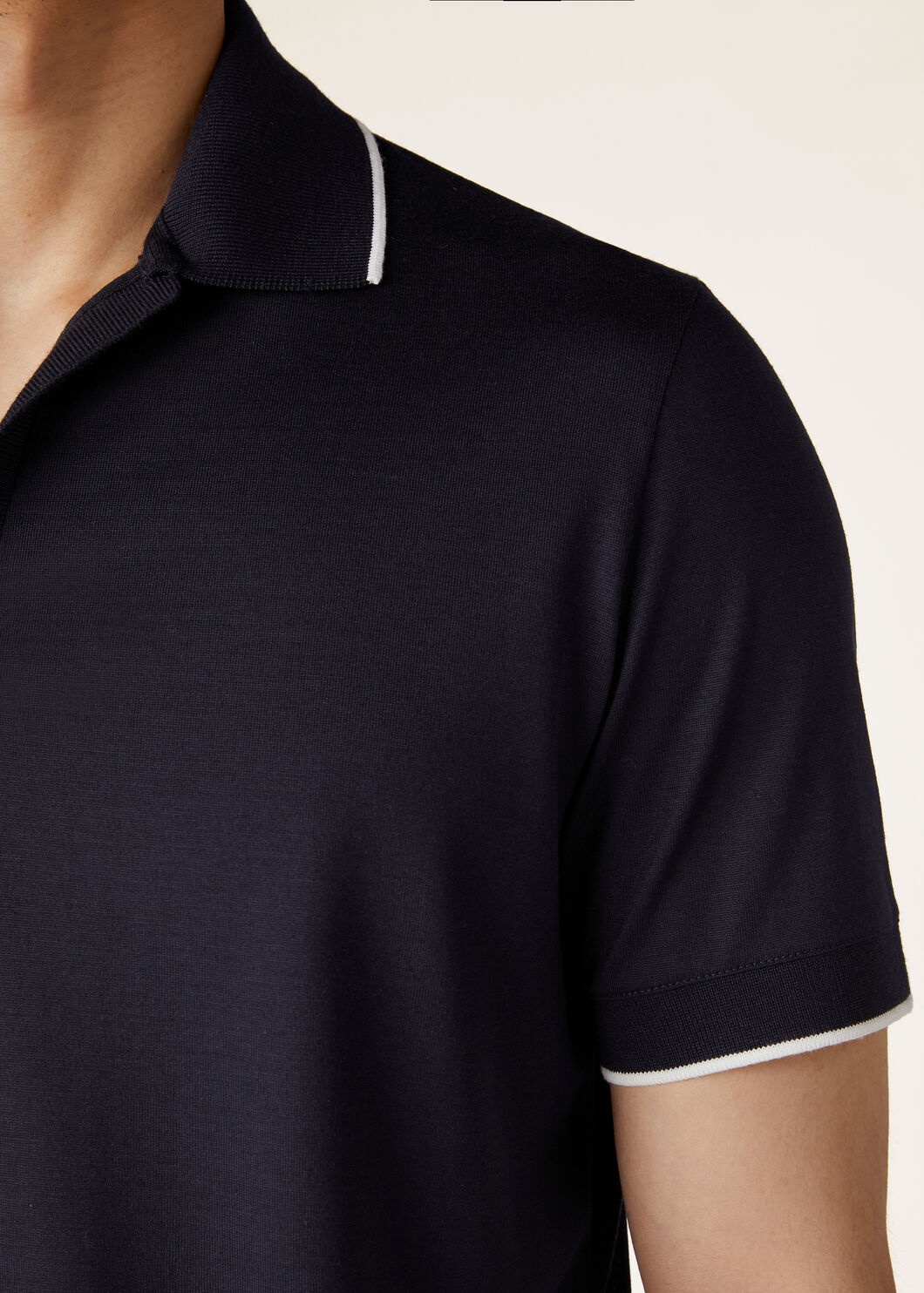 Buttonless Polo Shirt - 3