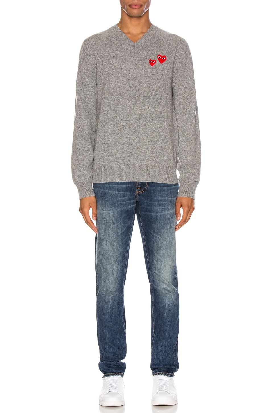 Multi Heart Pullover Sweater - 4