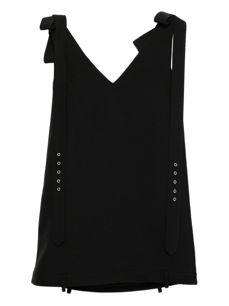 Monse shoulder tie mini dress outlook