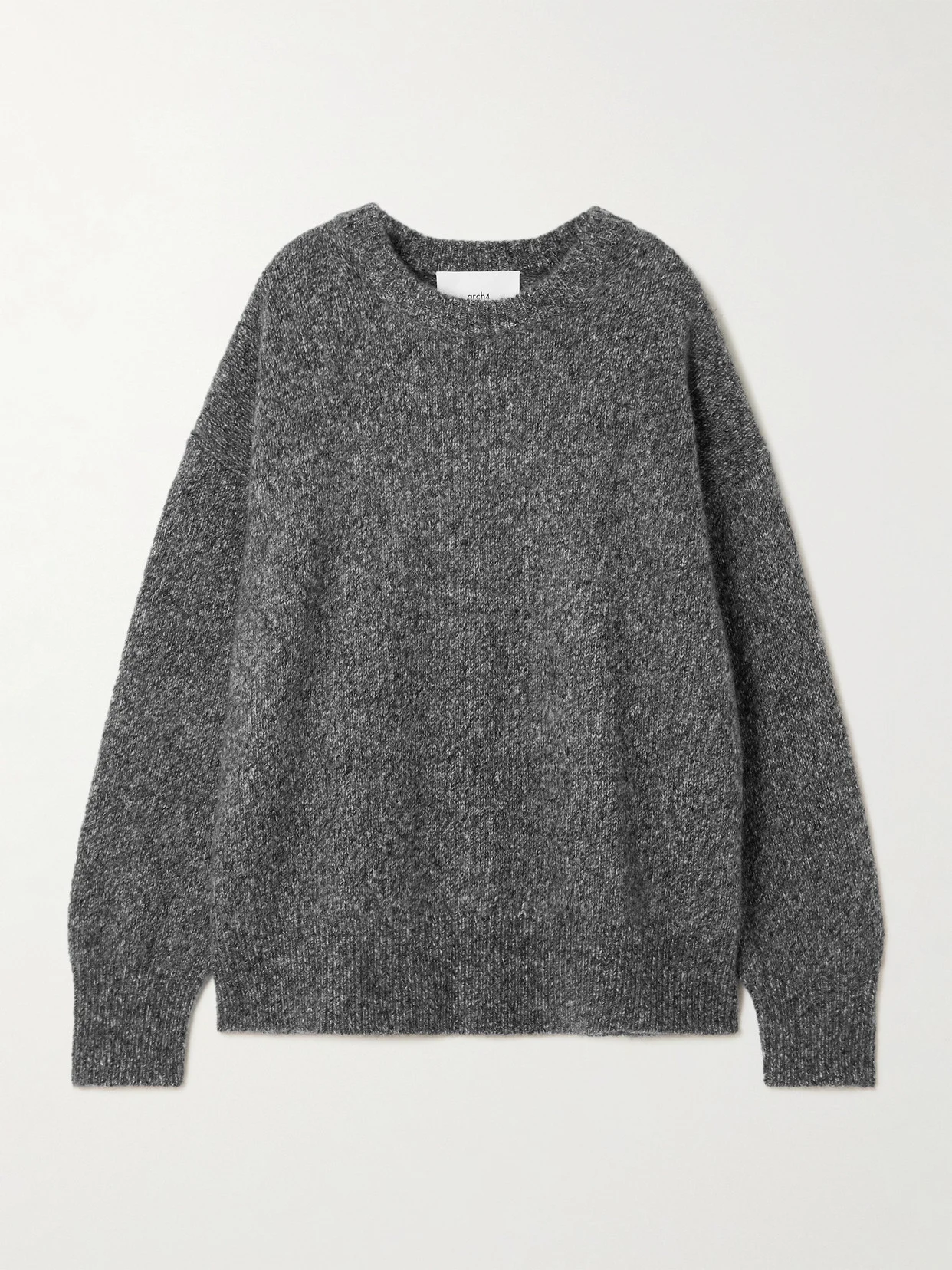 Oversized Cashmere And Silk-blend Sweater - 1