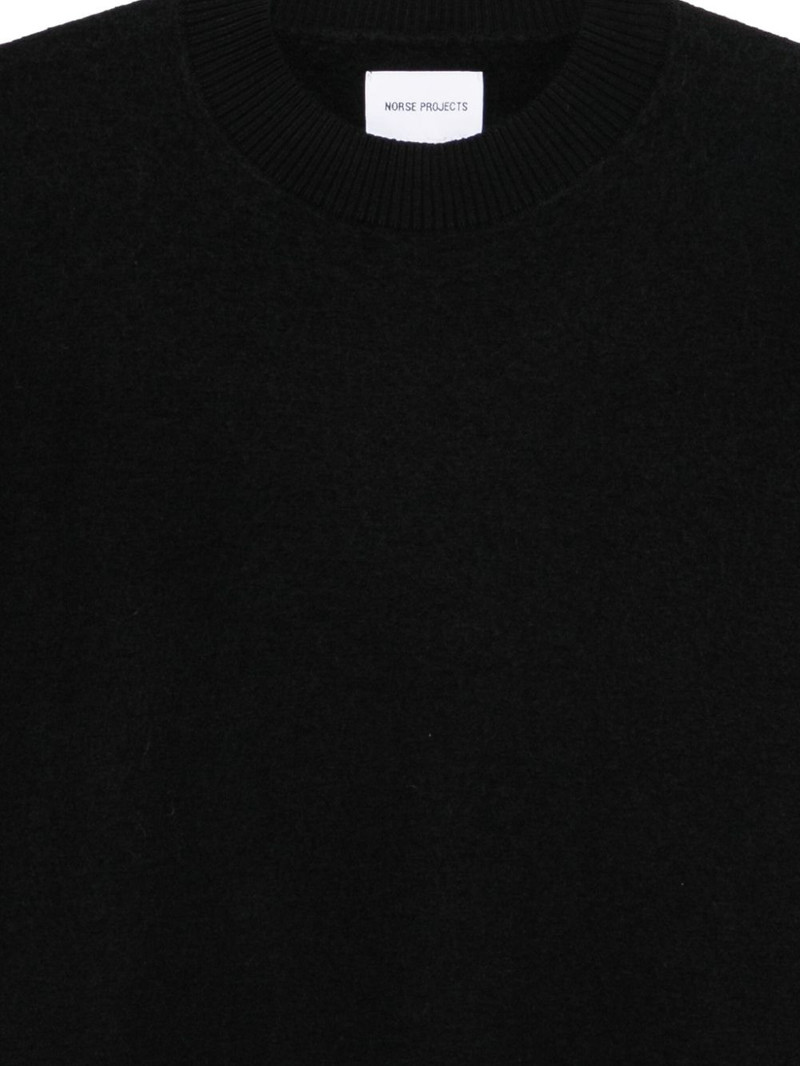 ribbed-trim jumper 3