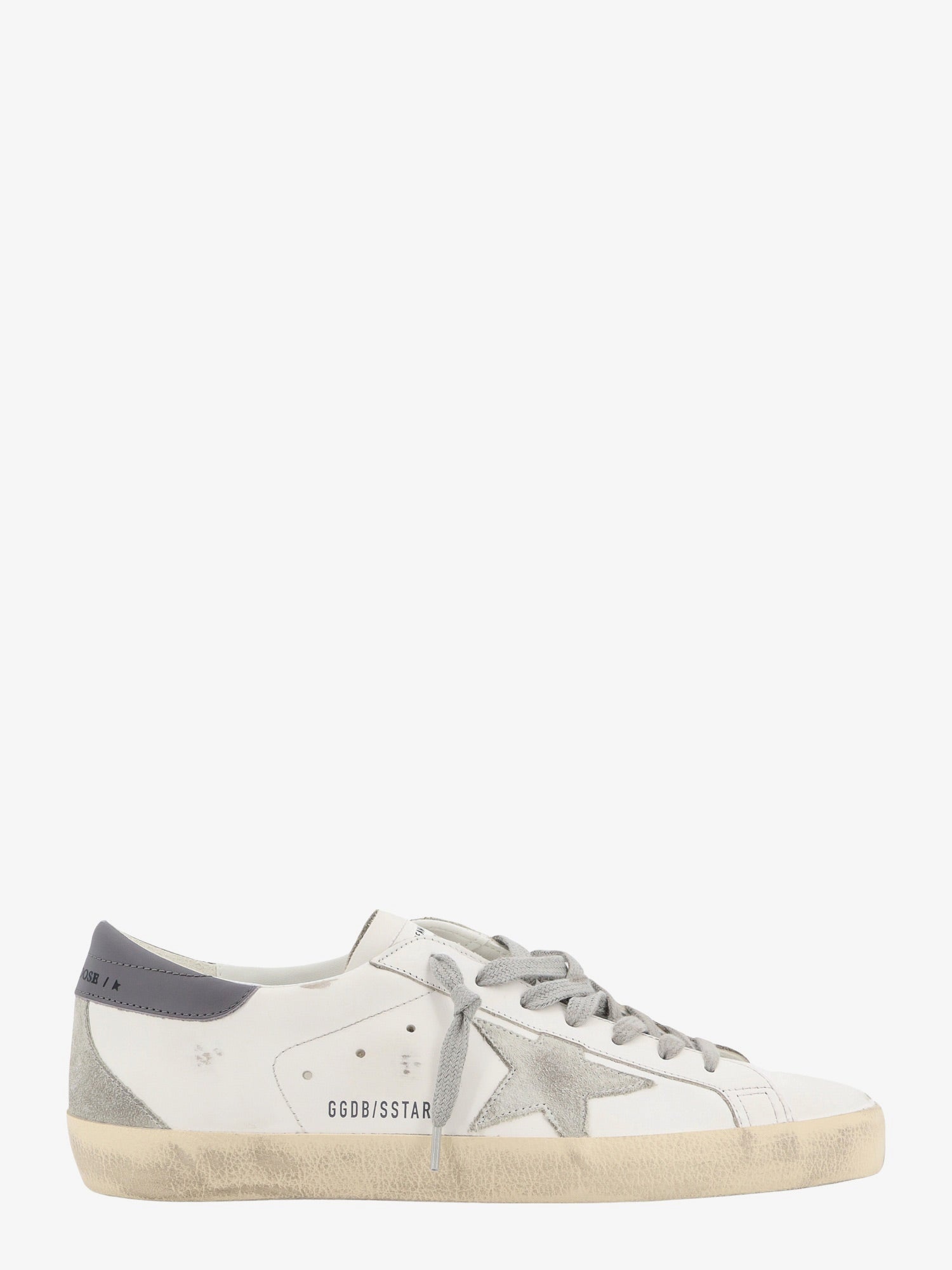 Super star leather sneakers with used effect - 1