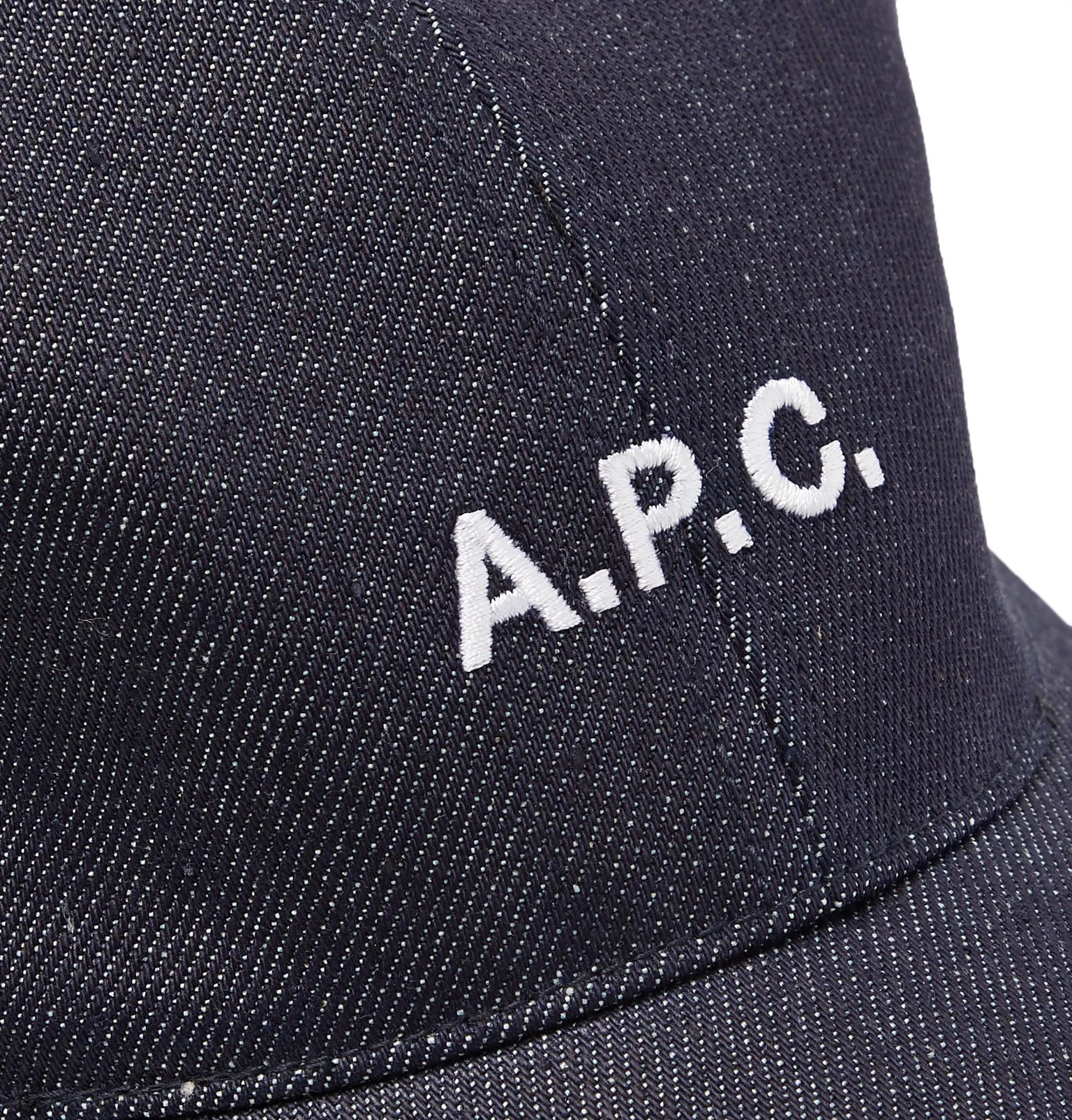 Logo-Embroidered Denim Baseball Cap - 3