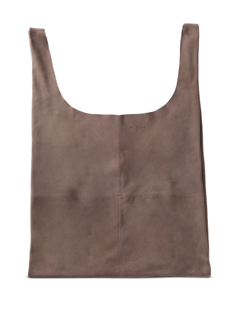 cortana leather tote bag outlook