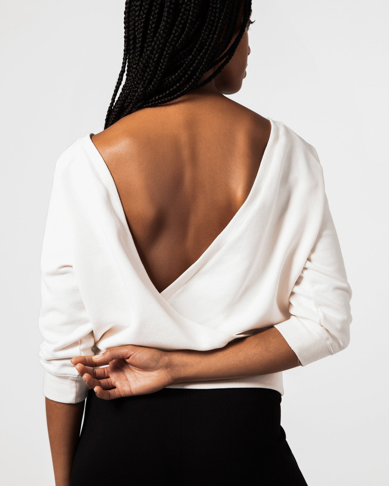 Repetto WRAP-OVER SWEATSHIRT outlook