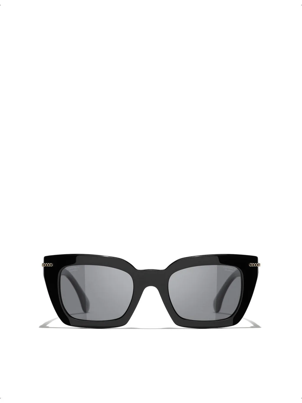CH5509 Rectangular-Frame Acetate Sunglasses - 1