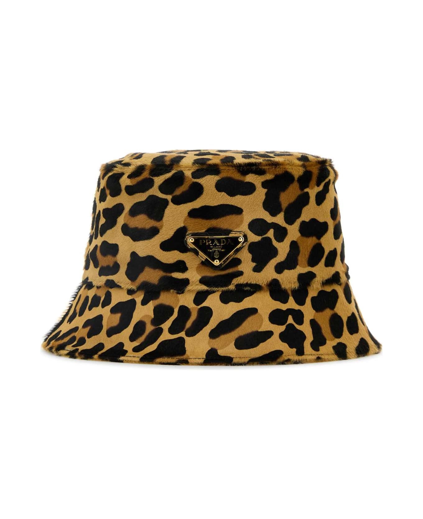 Printed Calf Hair Bucket Hat - 2