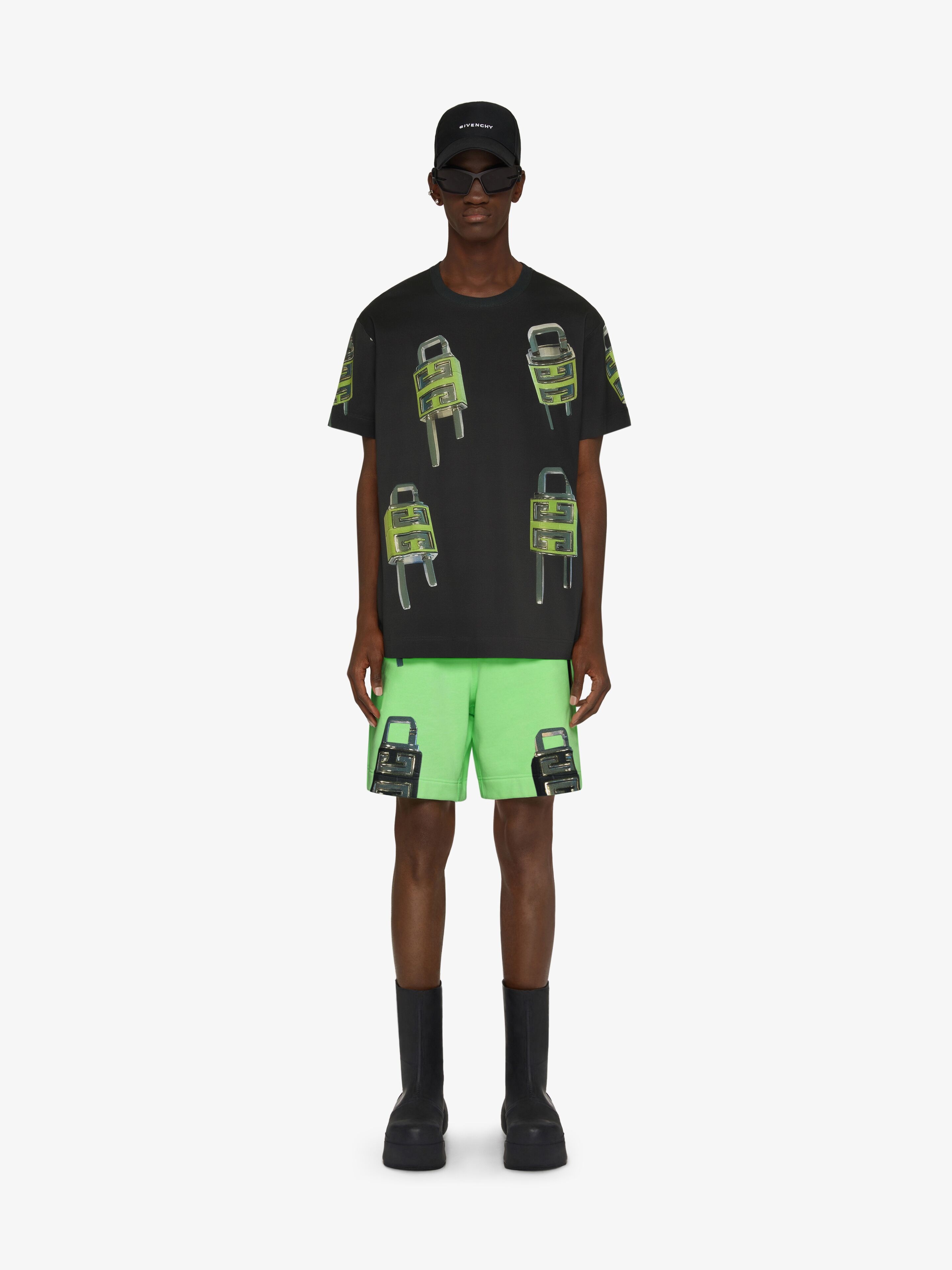 4G LOCK OVERSIZED T-SHIRT IN JERSEY - 2