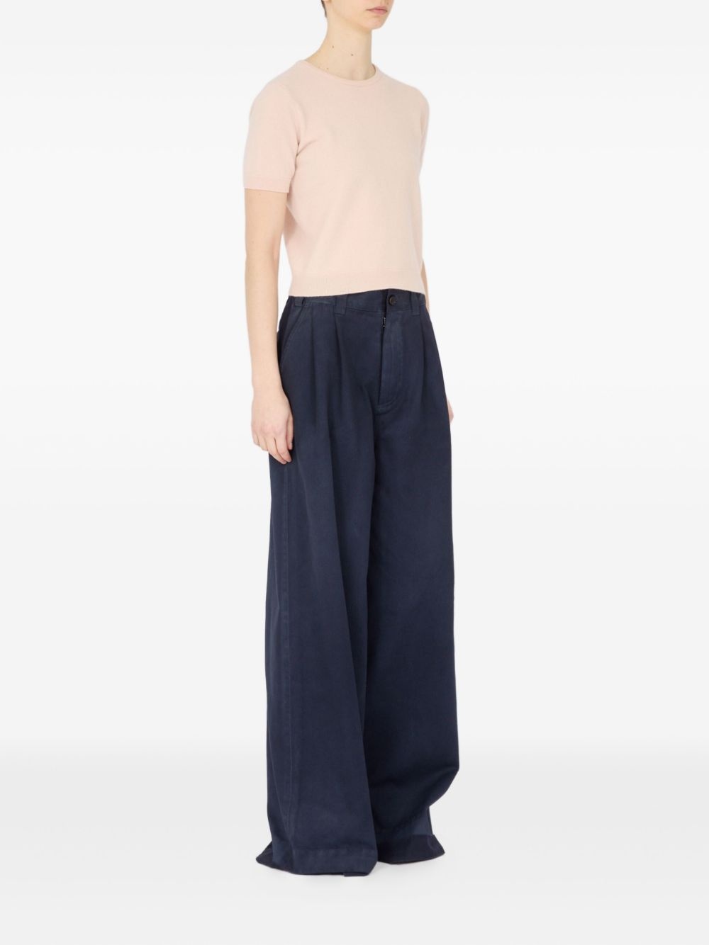 fine-knit T-shirt - 3