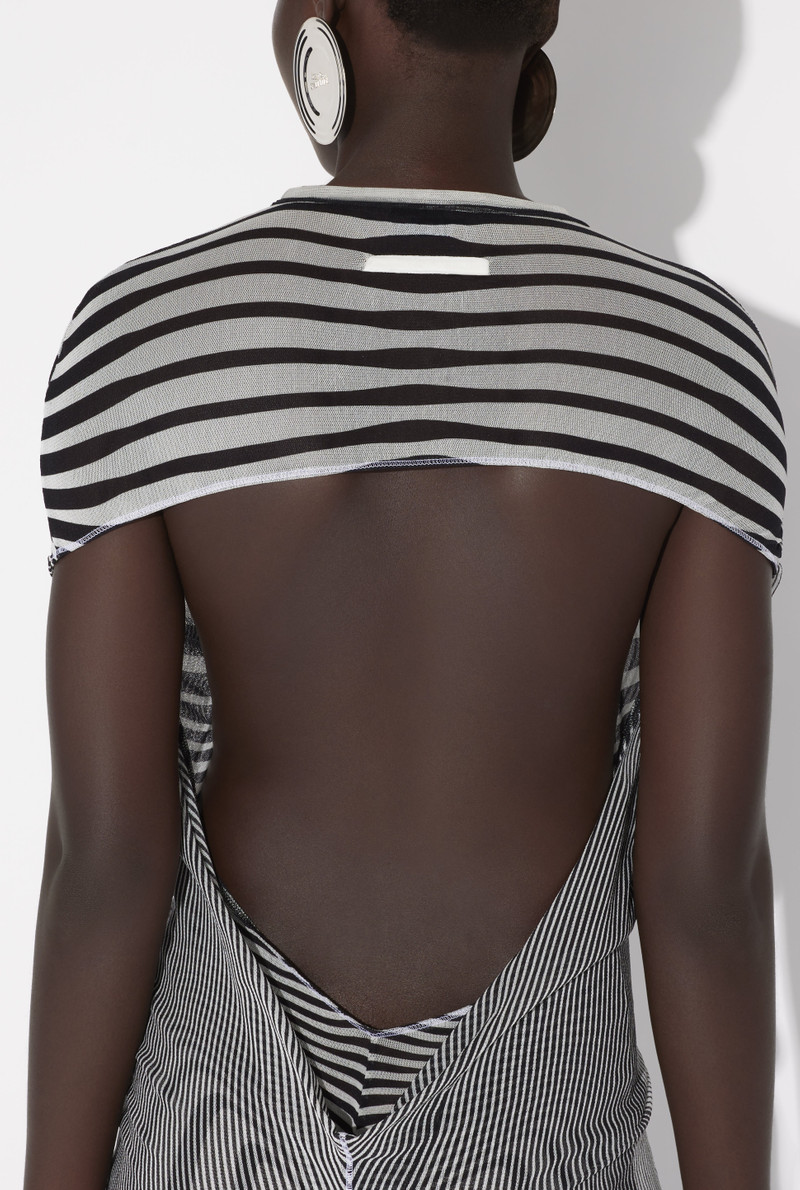 THE LONG DRAPED BODY MORPHING DRESS 6