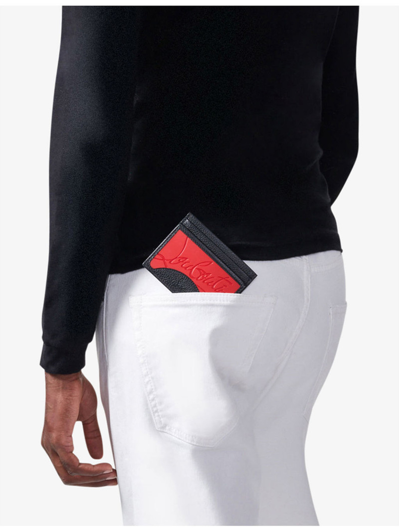 Christian Louboutin Kios leather cardholder outlook