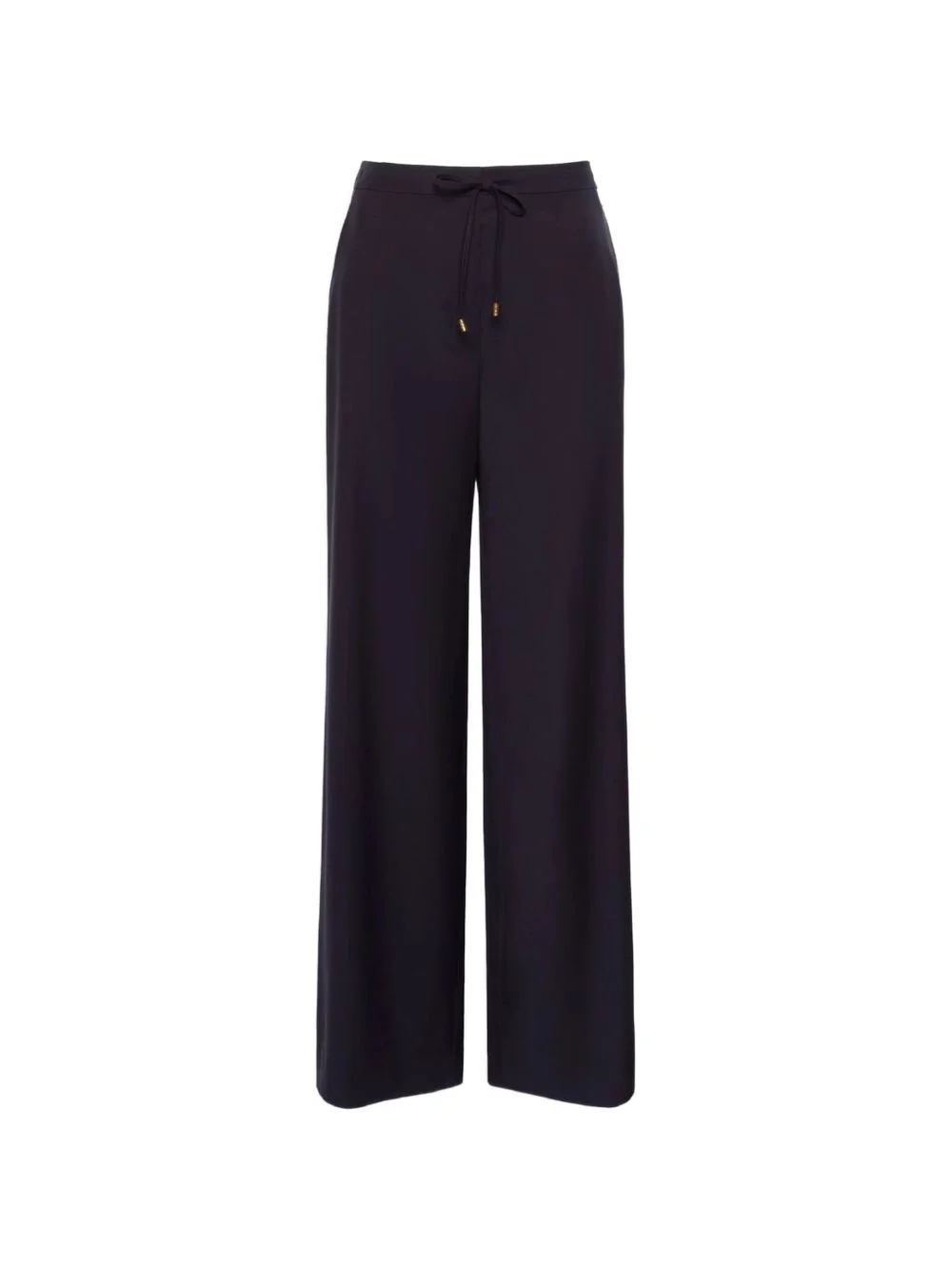 drawstring wide-leg trousers - 1
