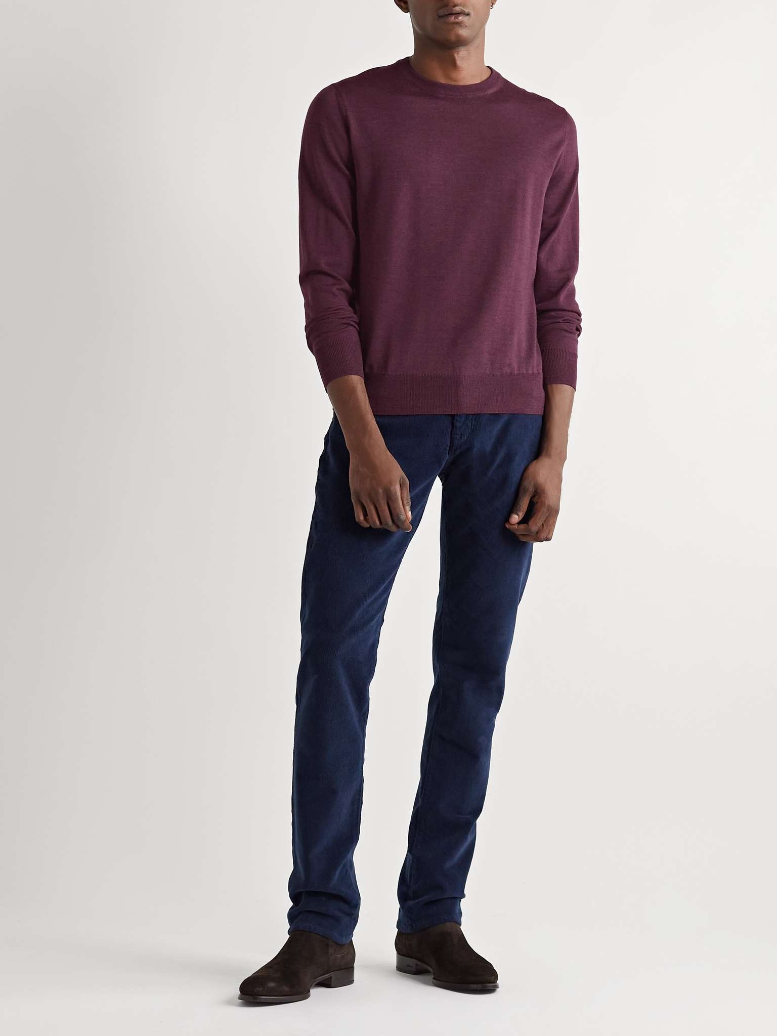 Slim-Fit Merino Wool Sweater - 2