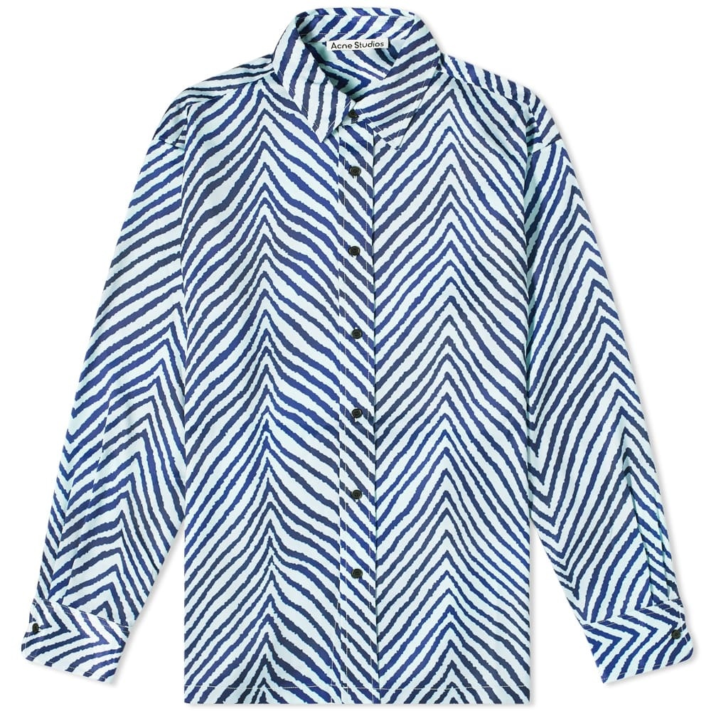 Acne Studios Saipen Zebra Print Overshirt - 1