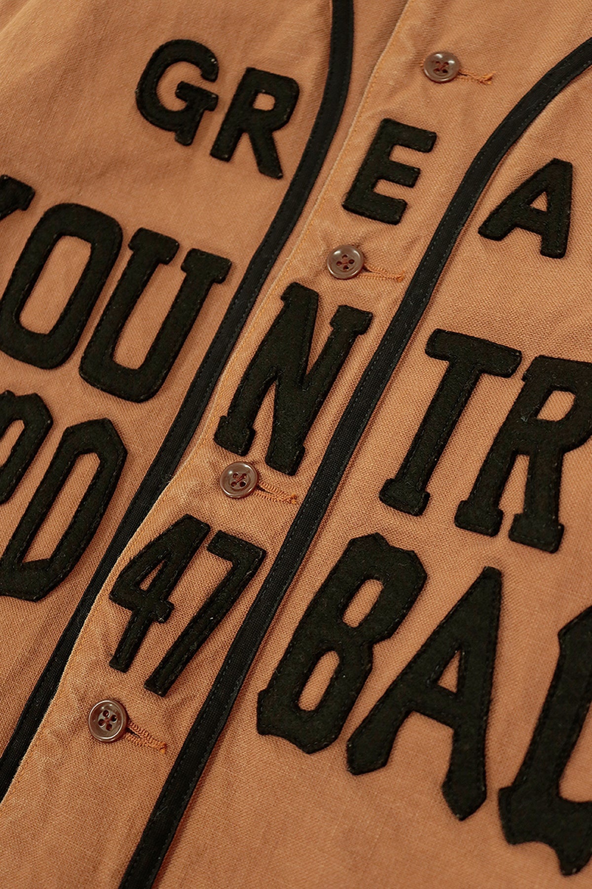 CANVAS X LINING GREAT KOUNTRY NIGHT GAME BASEBALL SHIRT - 6