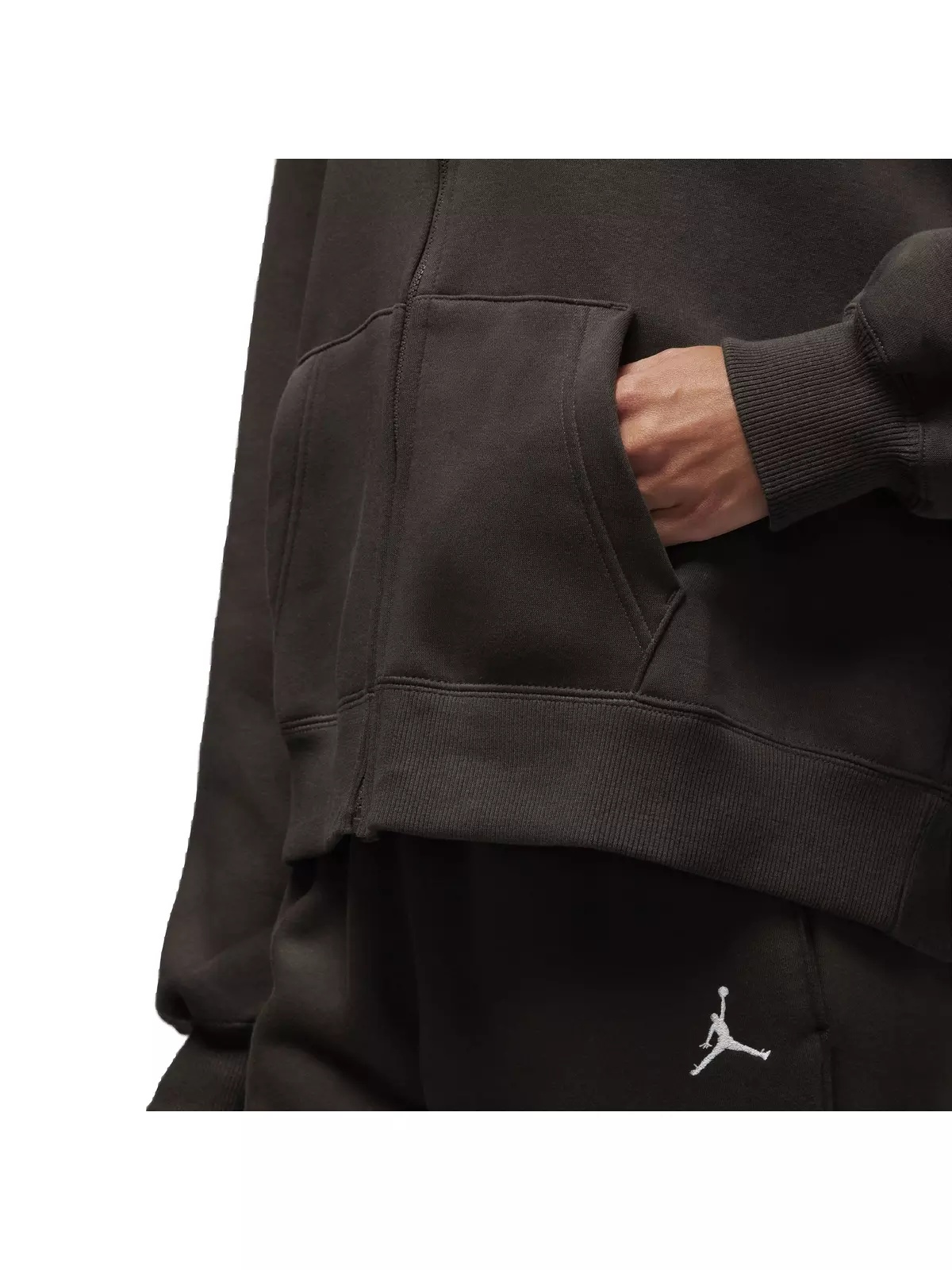 Women's Brooklyn Fleece Full-Zip Jacket -Brown - 5