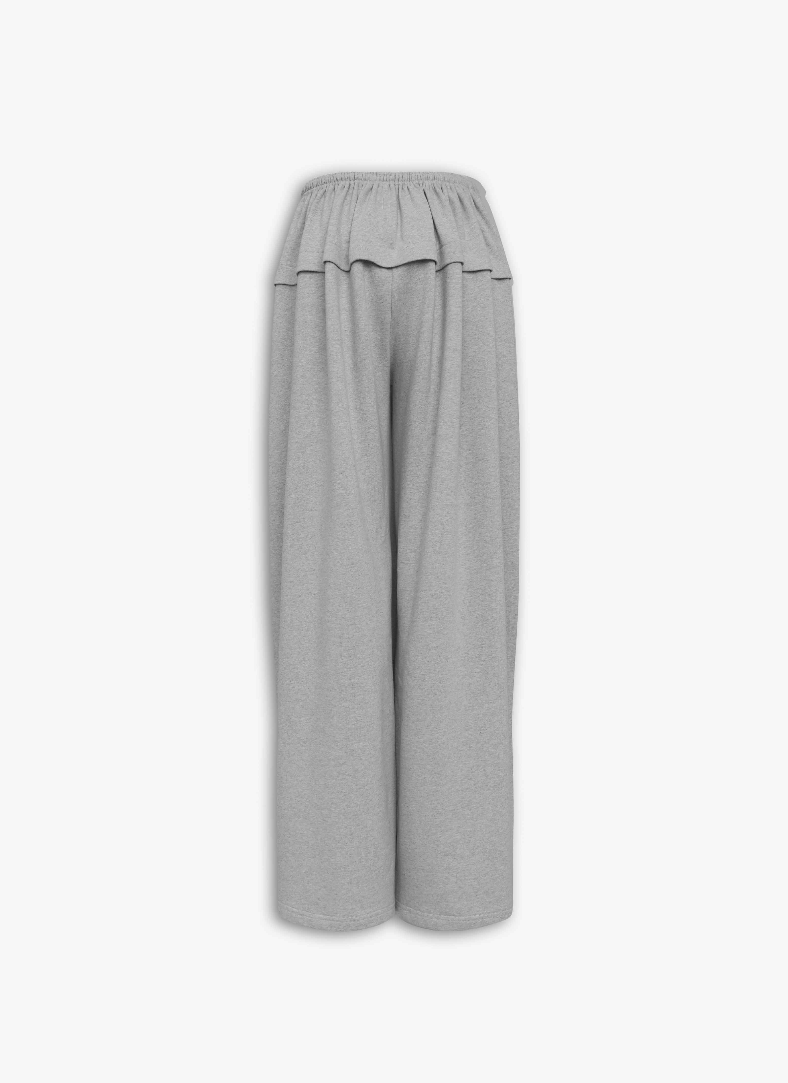 PEPLUM PANT IN COTTON JERSEY - 2