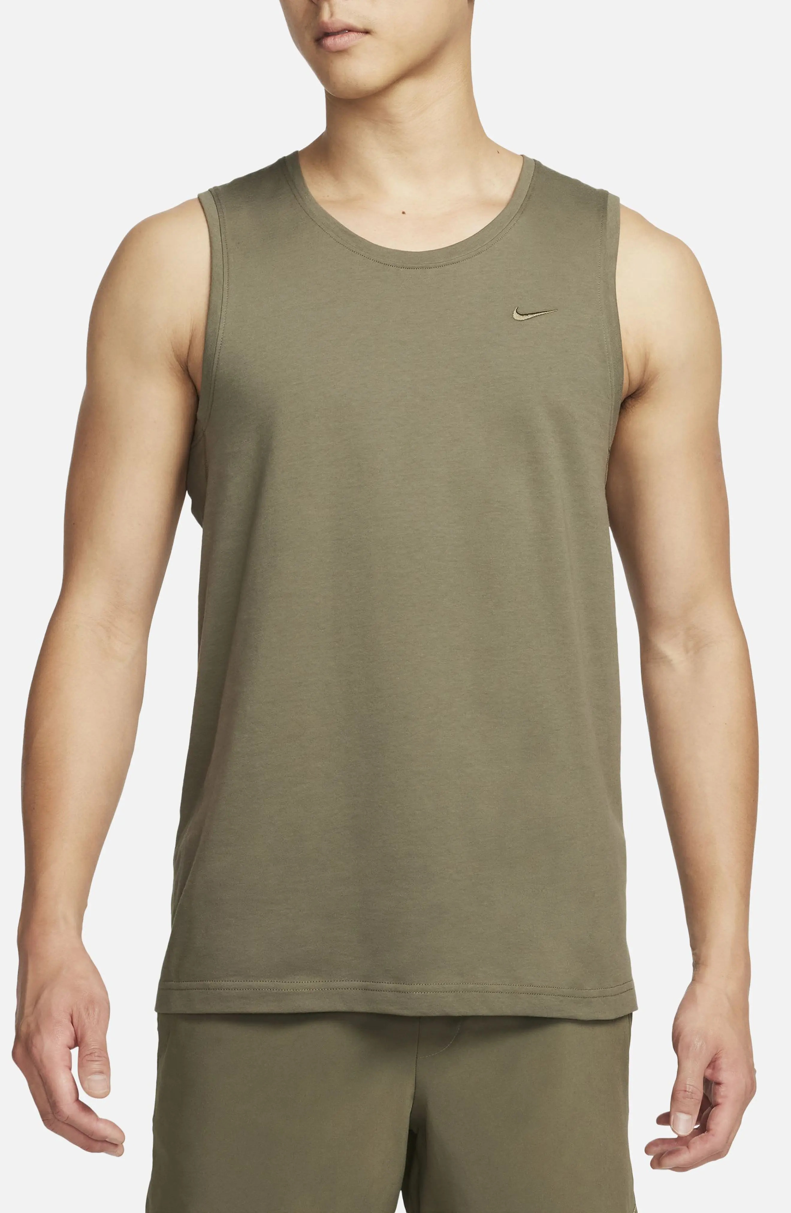 Dri-FIT Primary Training Tank in Medium Olive/Medium Olive - 1