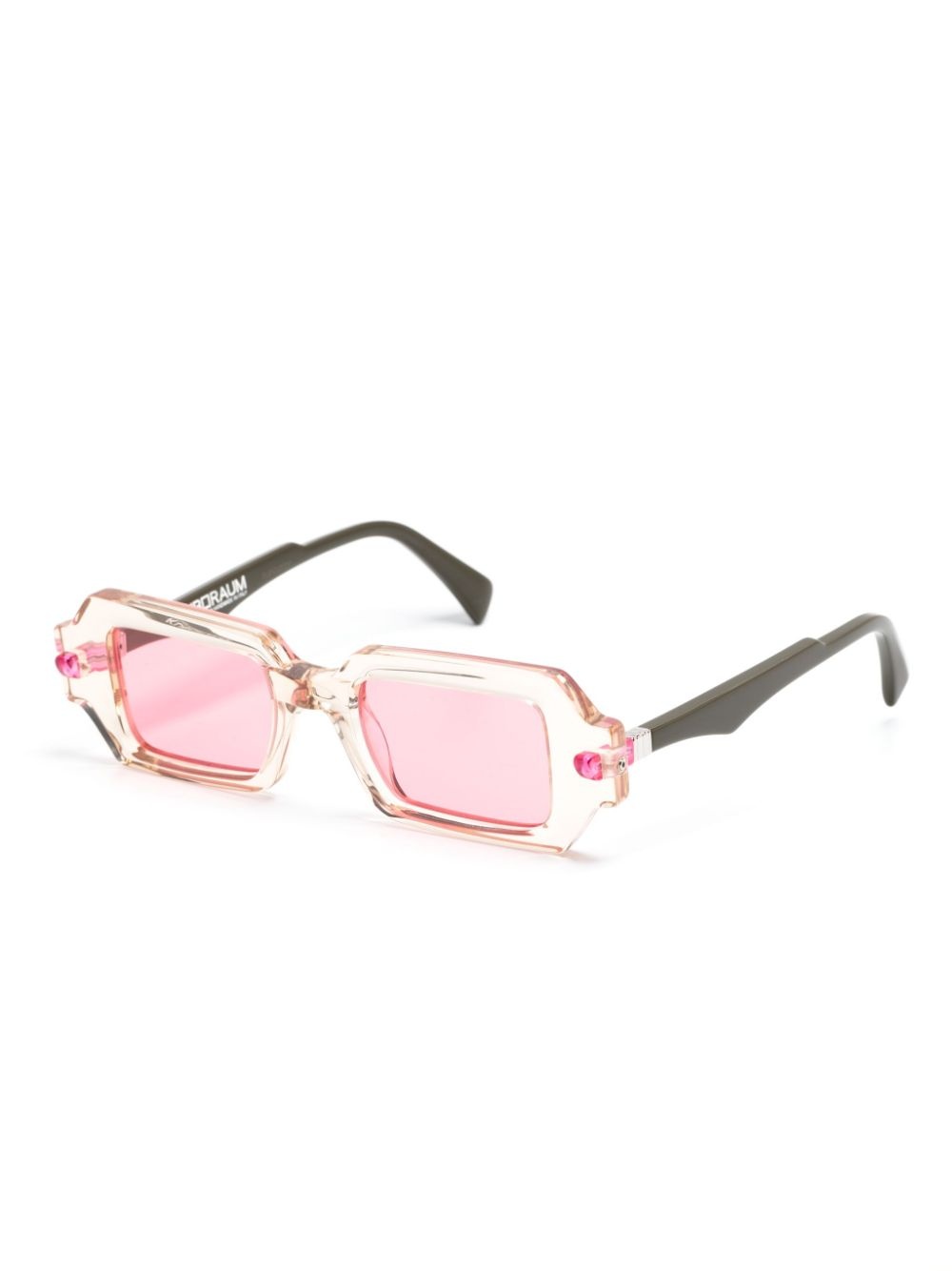 Q9 rectangle-frame sunglasses - 2