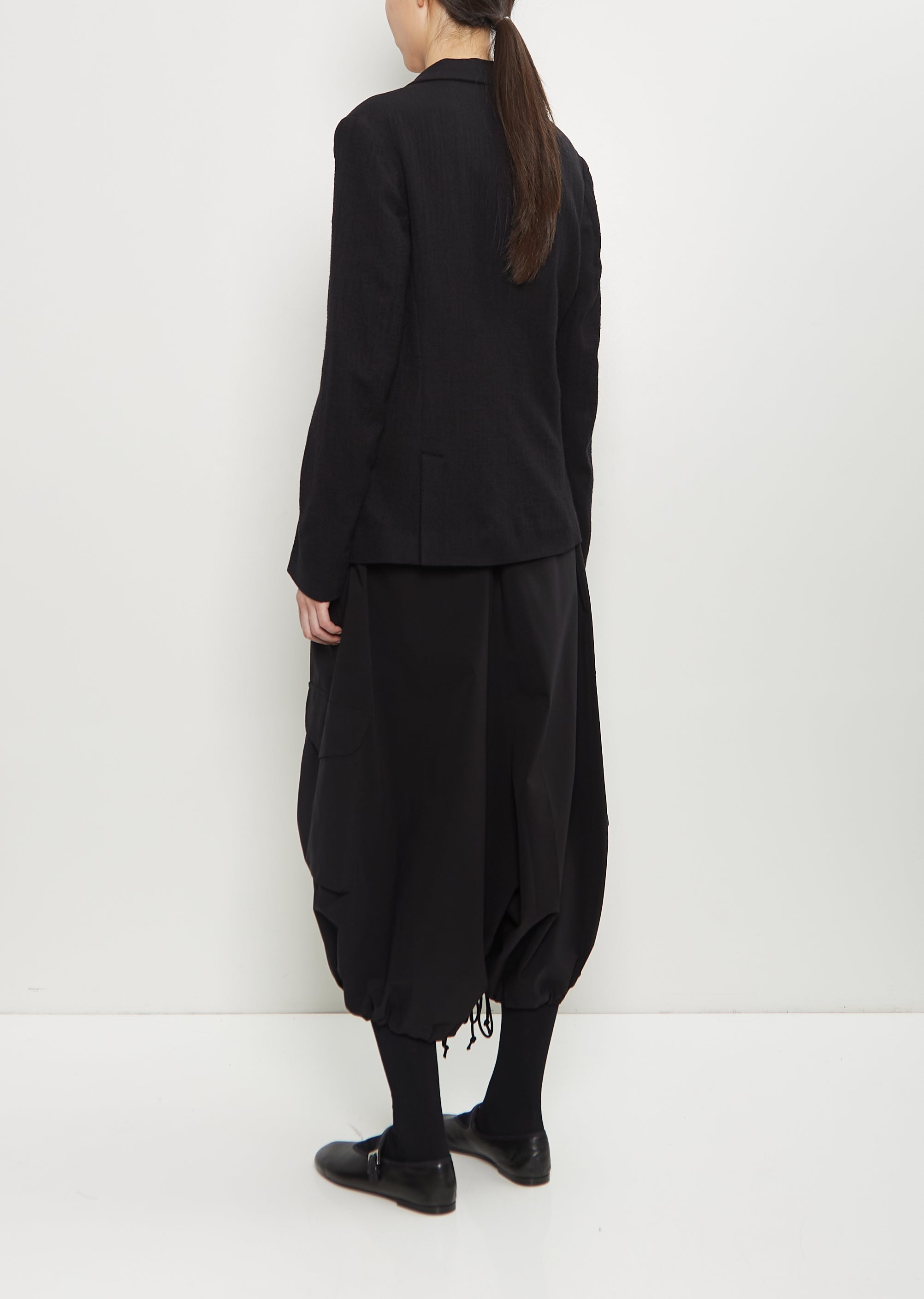 Wool Drape Jacket - 3