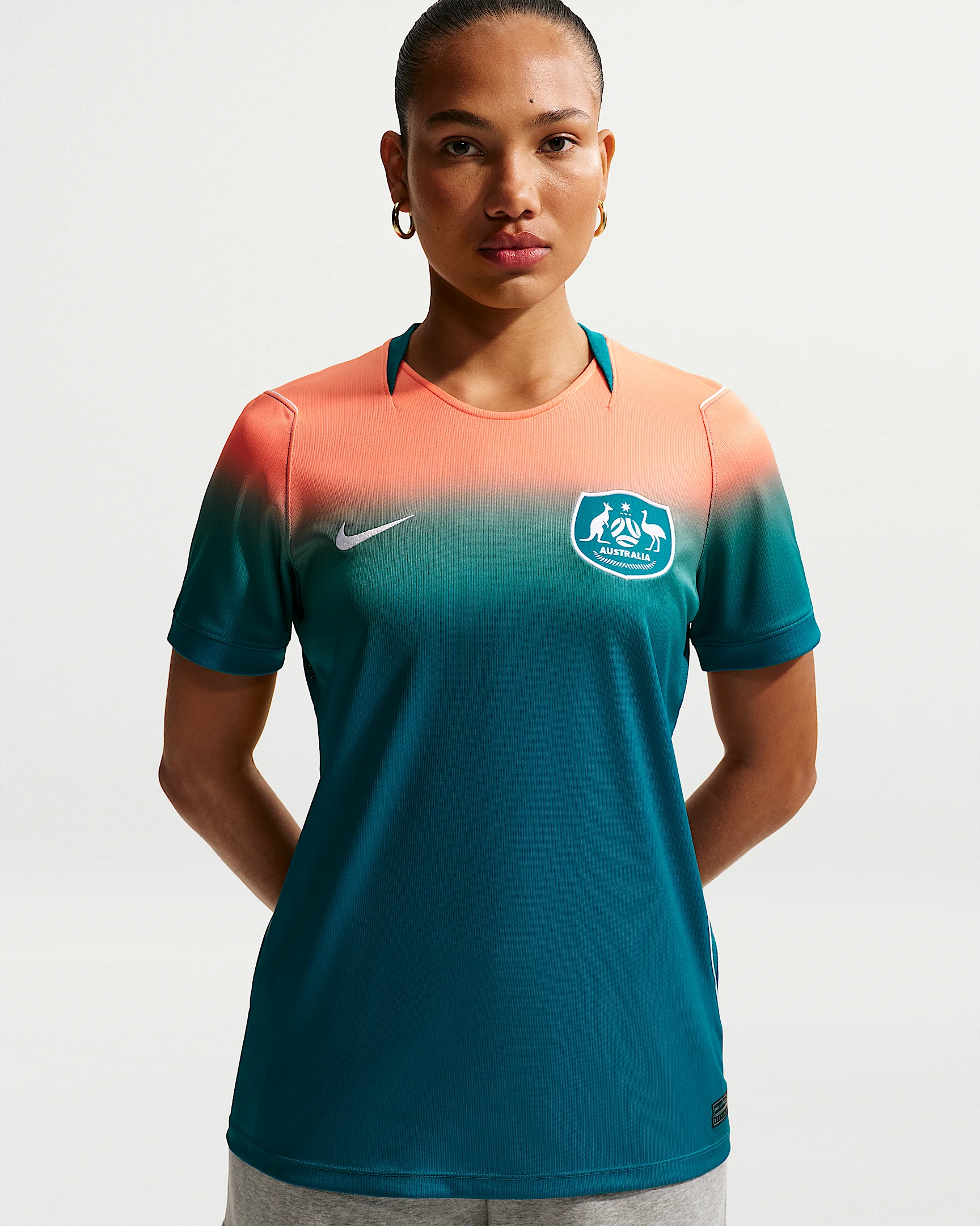 Australia 2026 Stadium Away Women's Nike Dri-FIT Soccer Replica Jersey - 1