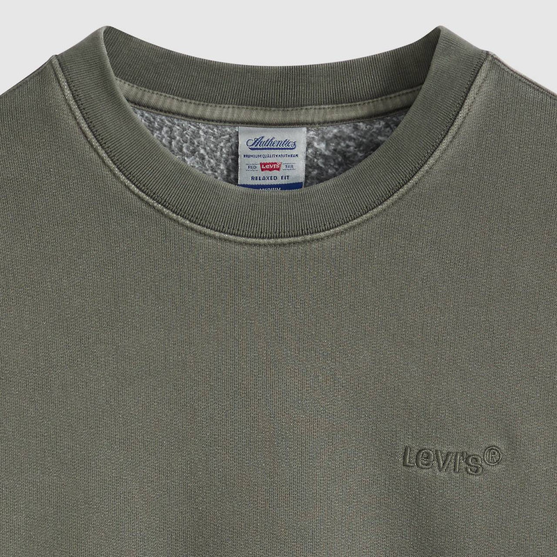 AUTHENTIC CREWNECK GARMENT DYE SWEATSHIRT 6