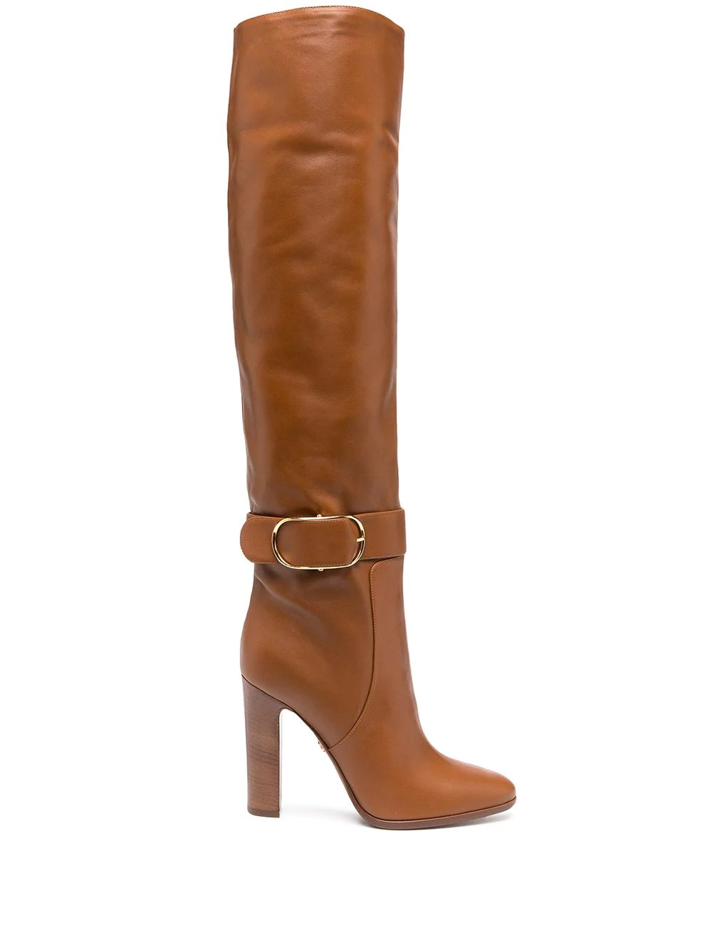 block heel knee-high boots - 1