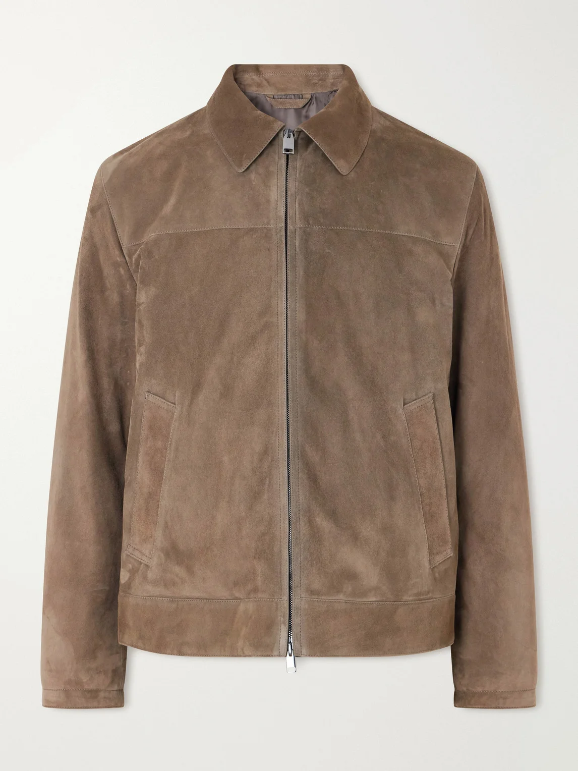 Suede Blouson Jacket - 1