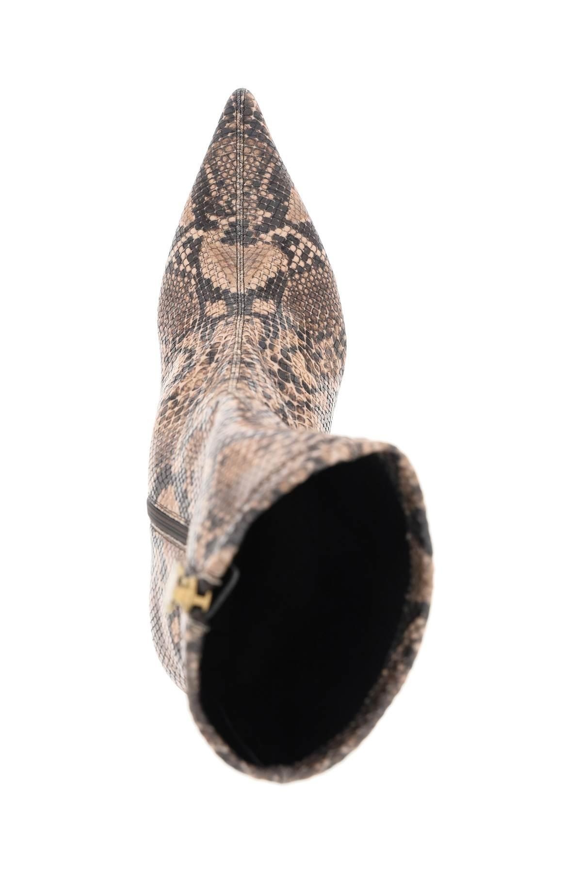 PYTHON PRINT ANKLE BOOTS - 3