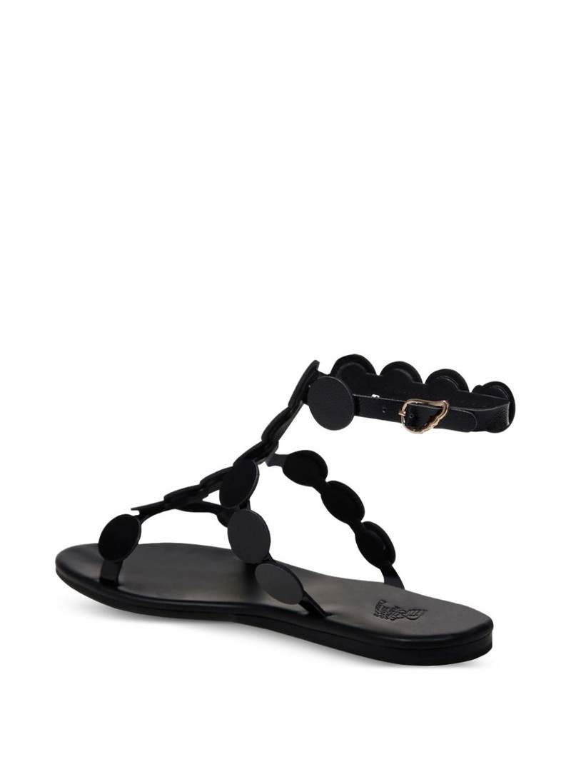 Triton circle-embellished flat sandals 3