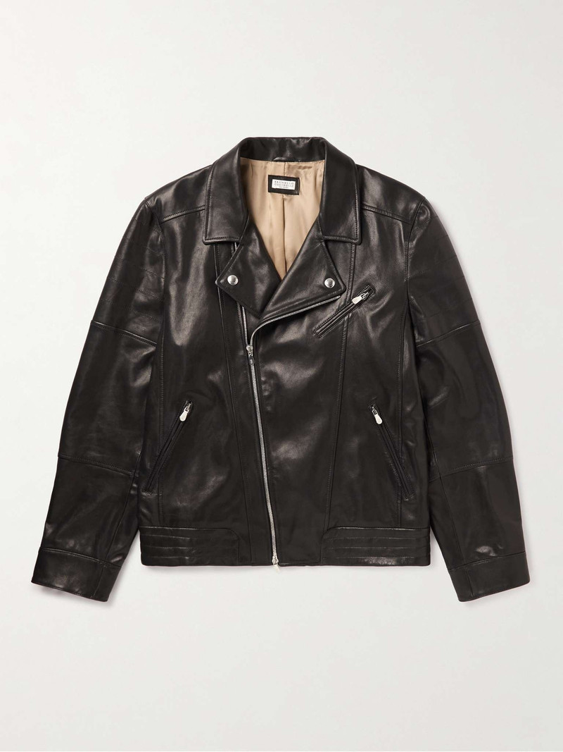 Leather Biker Jacket 1