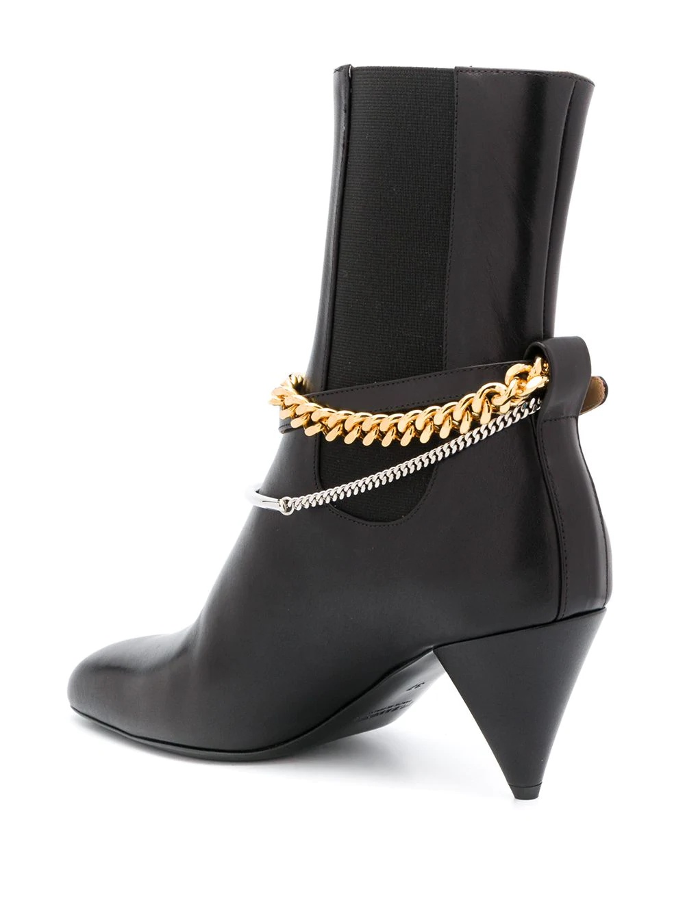 chain link ankle boots - 3