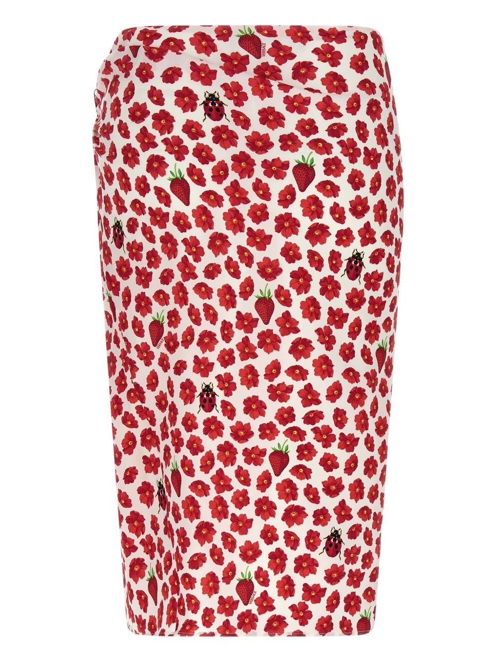 Strawberry Garden midi skirt - 2