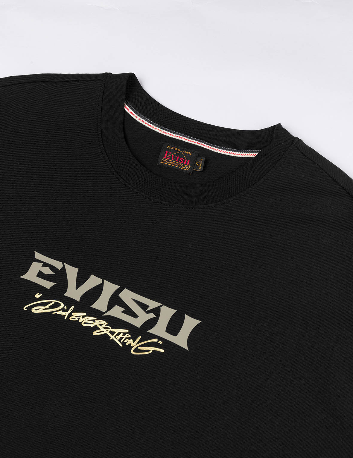 Crane and Logo Print Loose Fit T-shirt - 9