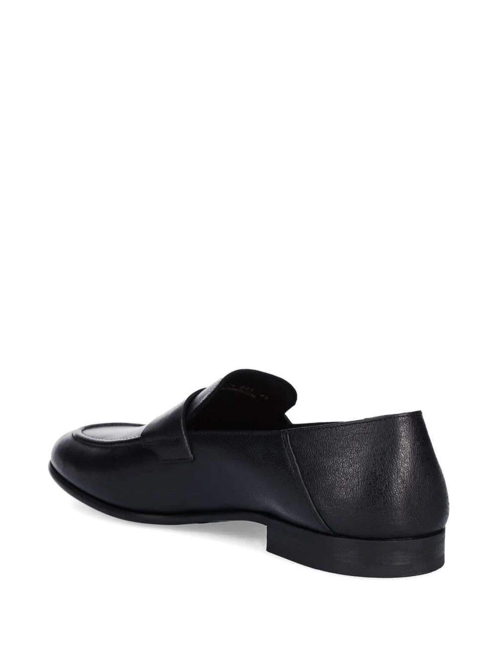 leather penny loafers - 5
