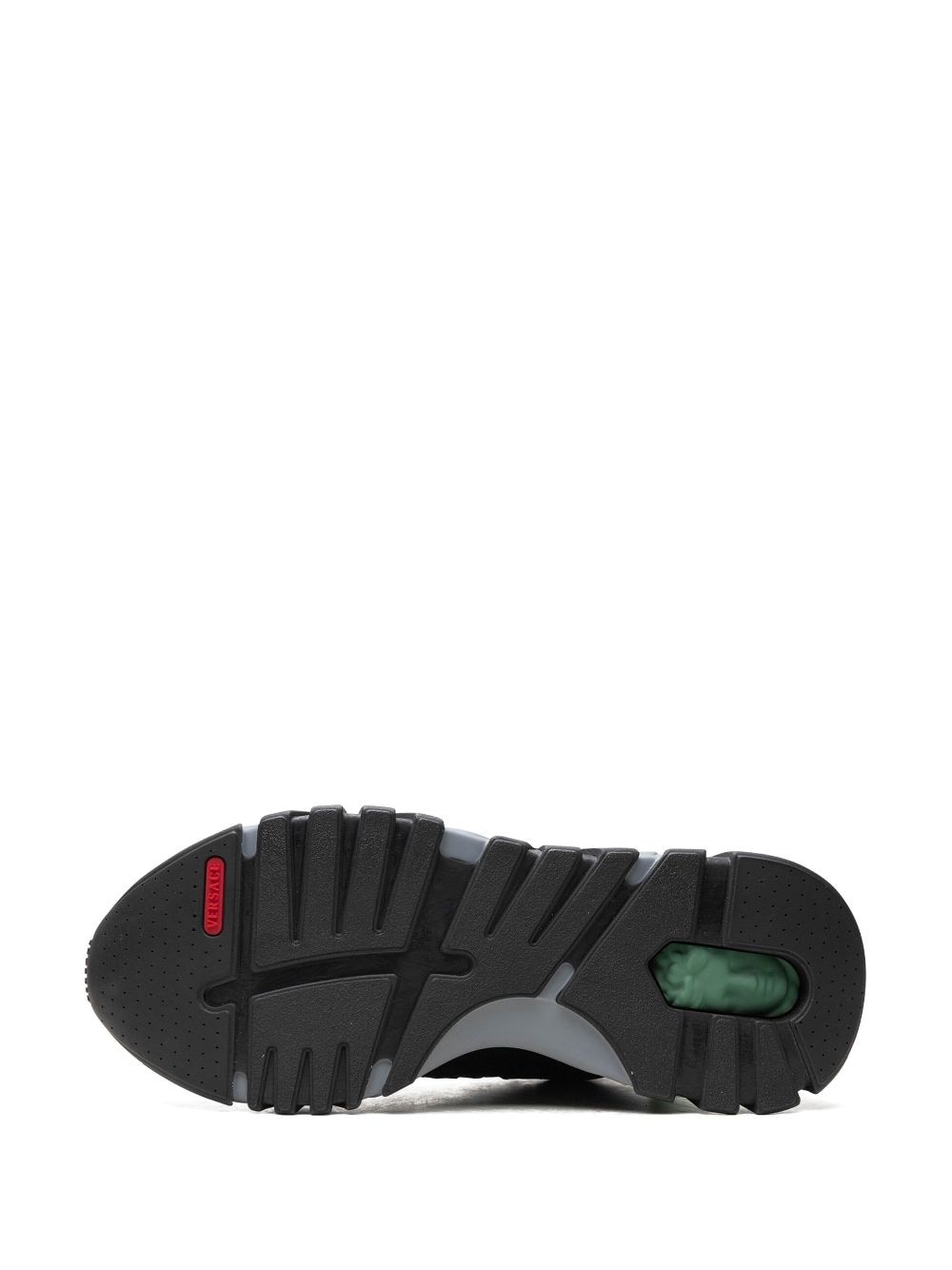 Squalo "Black/Fluorescent Green" sneakers - 4