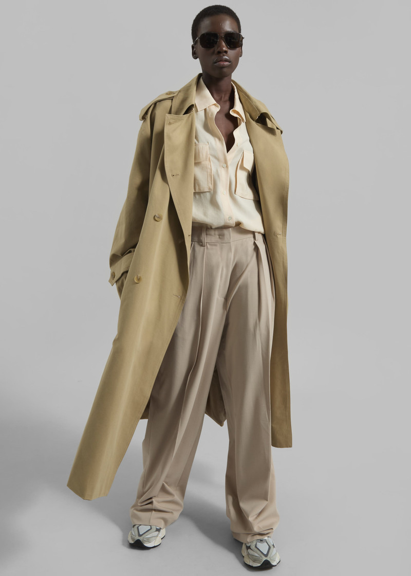 Nabesna Trench Coat - Beige 4
