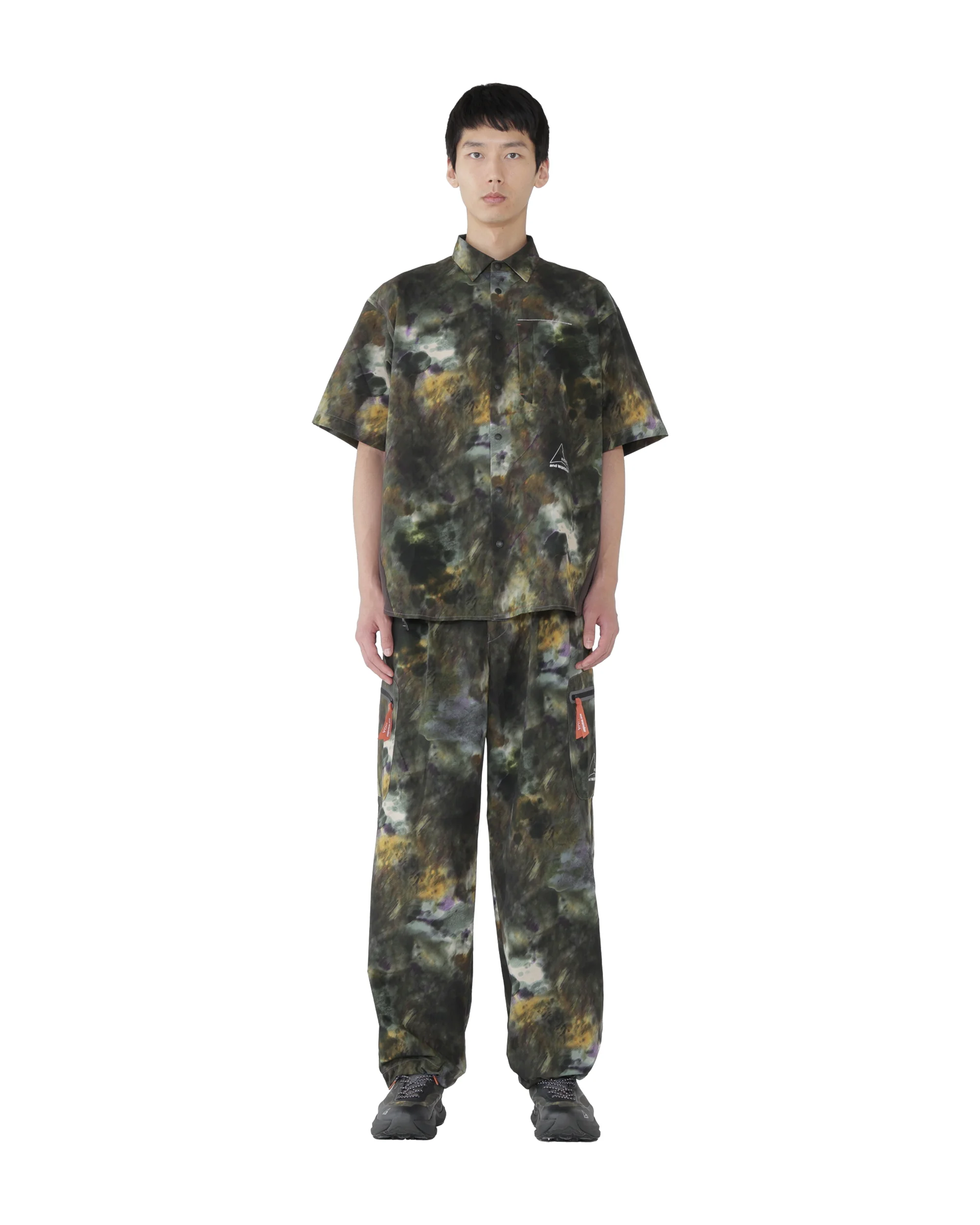 ROA x and wander Printed Breathable Shirt - 1